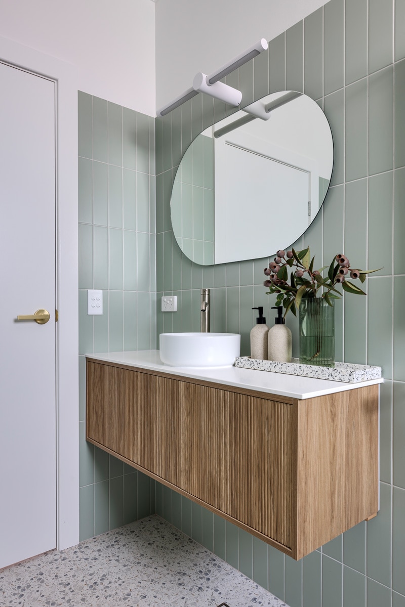 Mid-Century Colourful - Clapham Bathroom Renovation