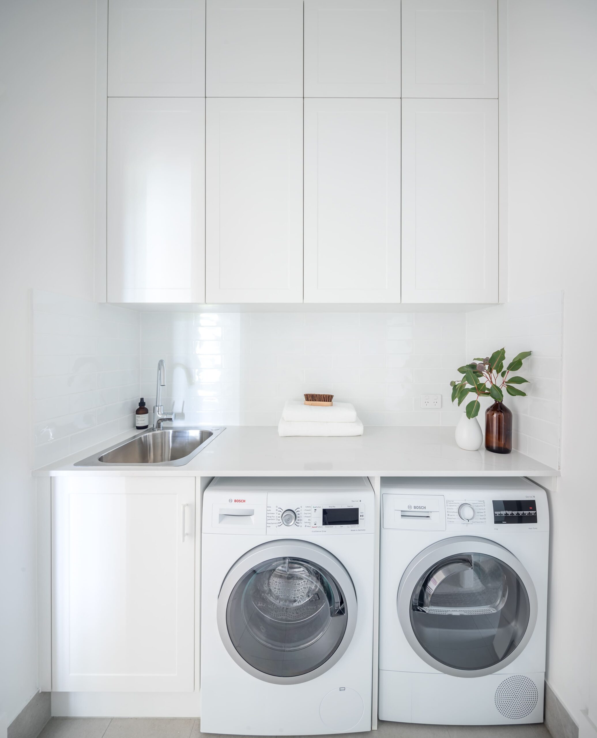 Hamptons Style Laundry & Bathroom Renovation