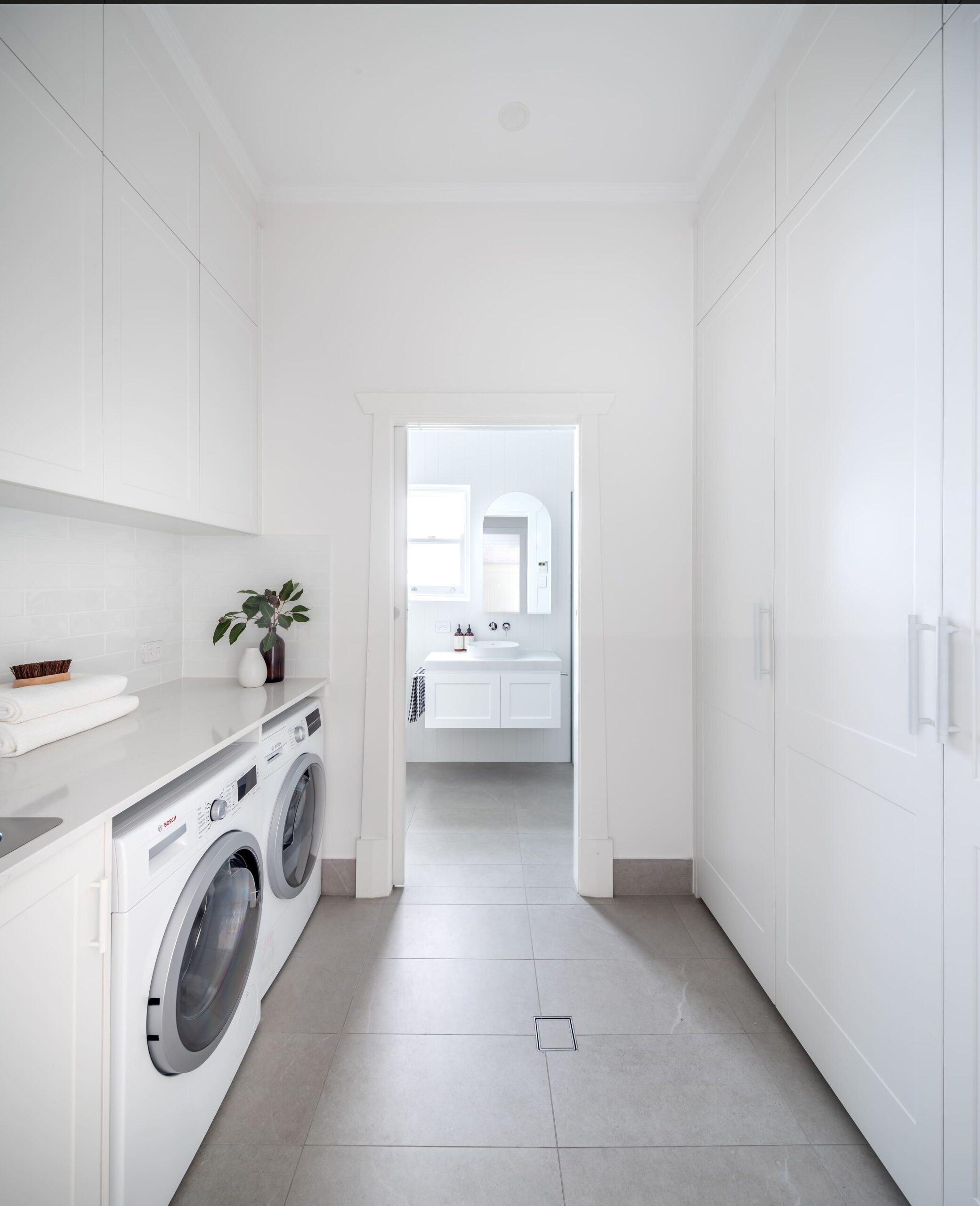 Hamptons Style Laundry & Bathroom Renovation