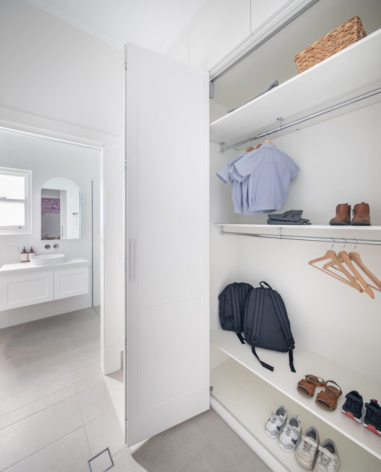Hamptons Style Laundry & Bathroom Renovation