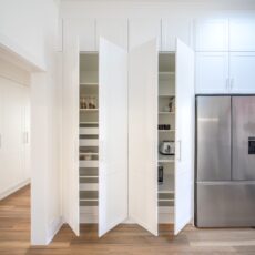 Hampton style kitchen cupboards