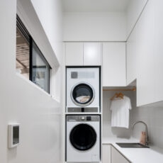 Contemporary Laundry Room - Full Home Renovation