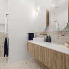 Contemporary bathroom renovation