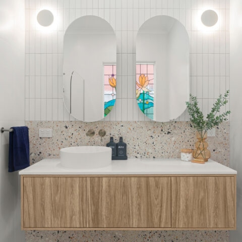 Contemporary bathroom renovation