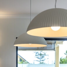 Contemporary classic lights kitchen renovation in South Brighton