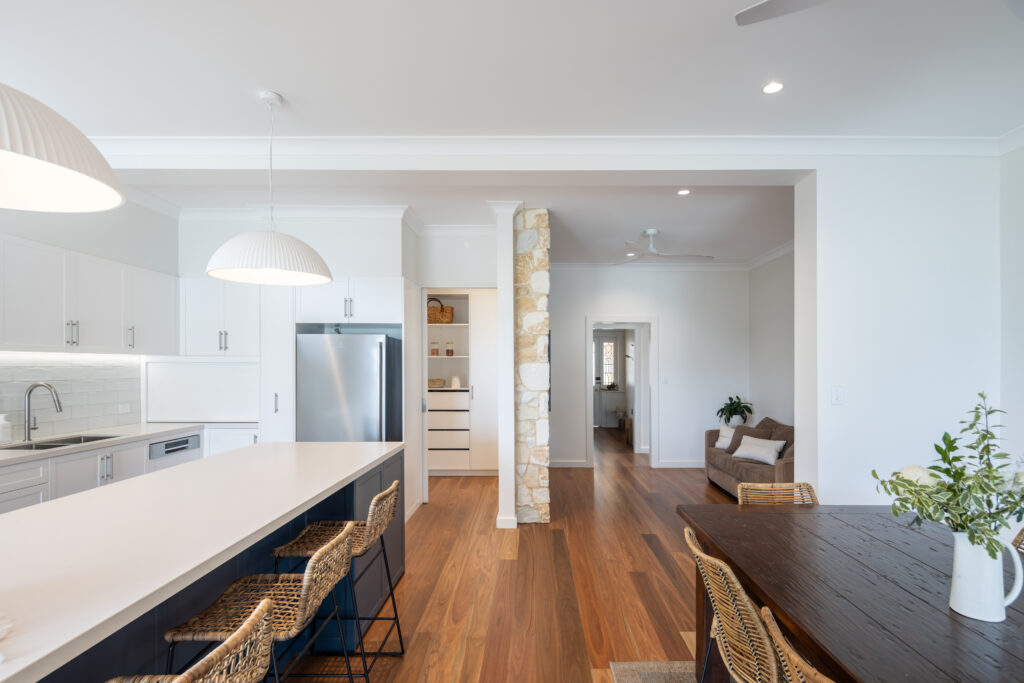 South Brighton Home Renovation: Kitchen, Pantry & Living
