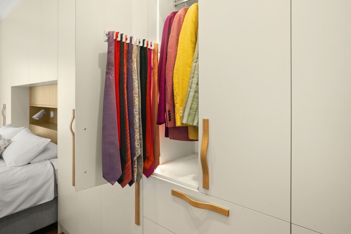 Contemporary Walk-in Robe Renovation in Goodwood