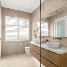 Contemporary Accessible Ensuite Renovation in Goodwood