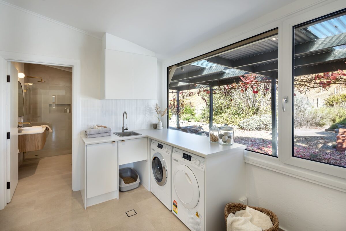 Bathroom and laundry renovation