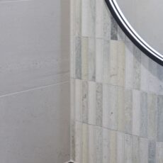 Monochromatic Powder Room Renovation