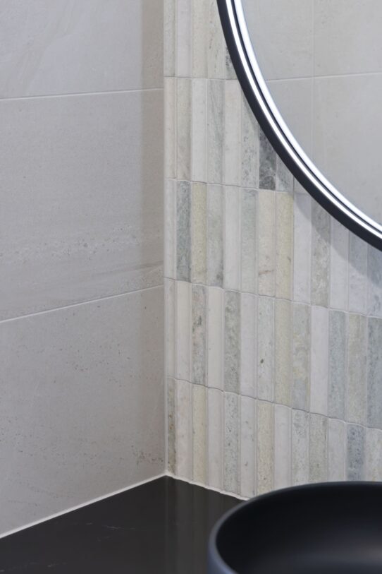 Monochromatic Powder Room Renovation