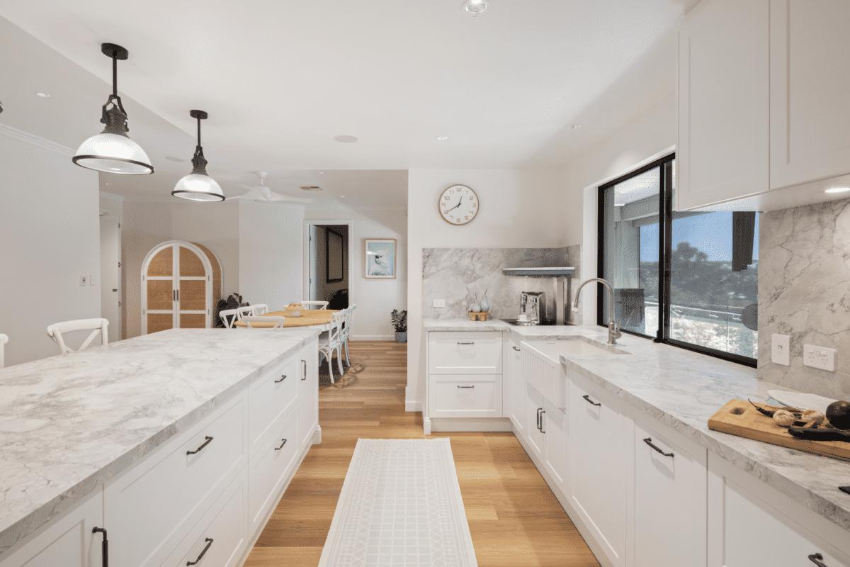 Hampton-style kitchen renovation