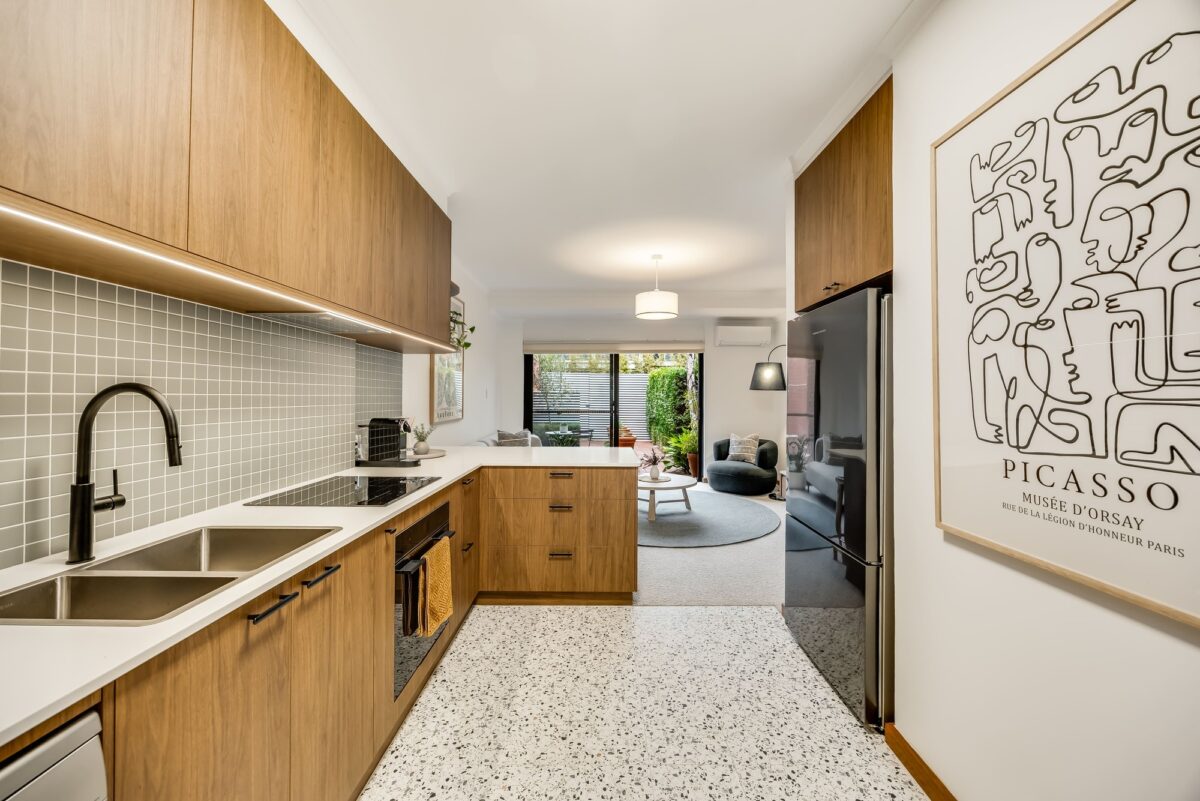 Mid-century kitchen renovation