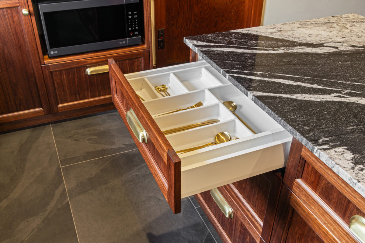 Kitchen renovation storage