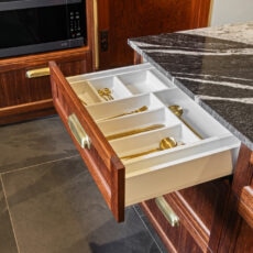 Kitchen renovation storage