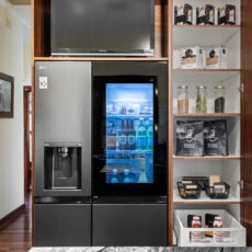 Kitchen renovation storage