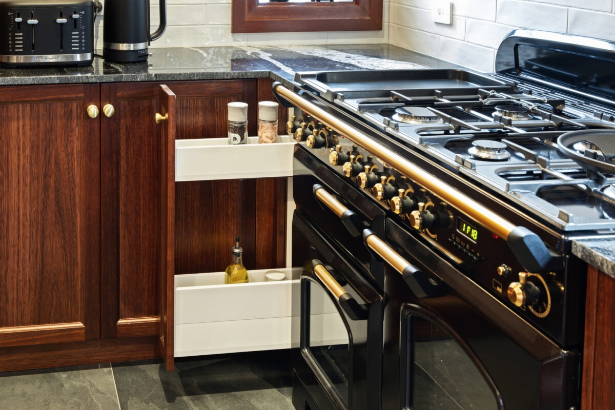 Kitchen renovation storage