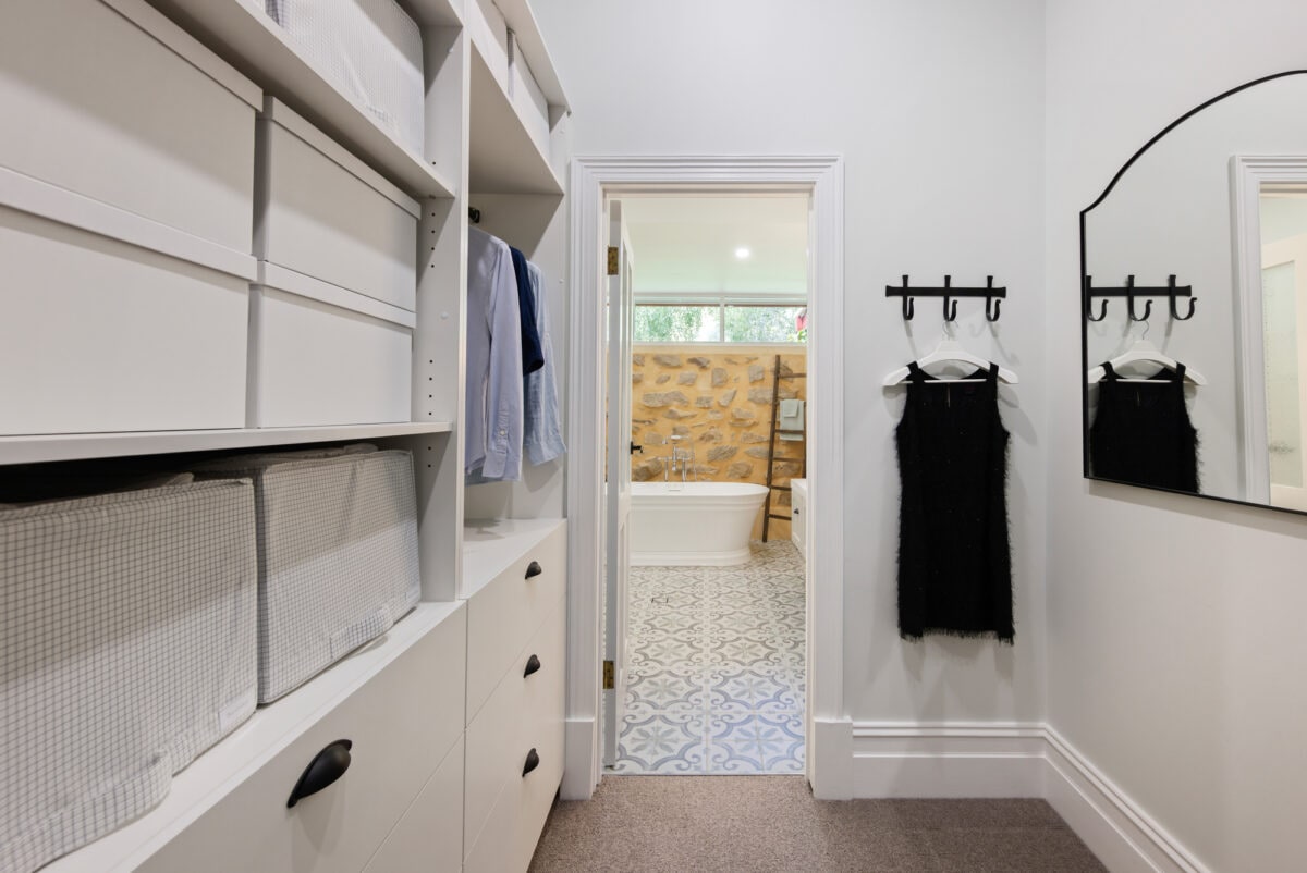 Walk in robe and ensuite renovation