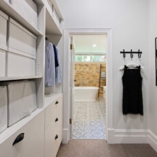 Walk in robe and ensuite renovation